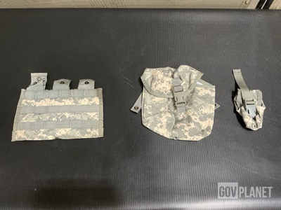 (429) Ammunition Magazine Pockets, (30) M4 Three Mag Pouches & Assorted Items