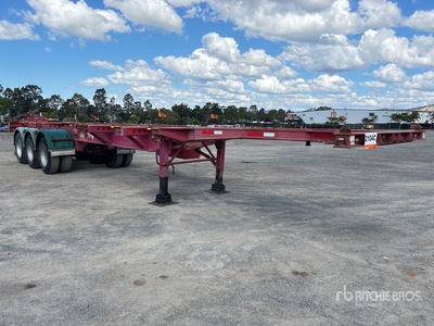 2008 CIMC 12.2 m Tri/A Remorque à conteneur