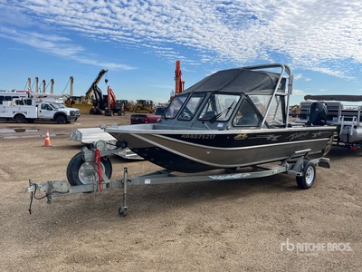 2010 Weldcraft Renegade 20 20 ft Bateau à propulsion hydraulique w/ EZ Load Trailer