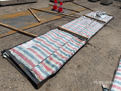 Quantity of (100) Sheets Galvalume Steel Roofing AZ70-G550, 29 Gauge, 18 ft x 3.51 ft 6318 SQFT (Unused)