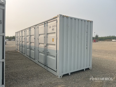 2025 40 ft High Cube Multi-Door Storage Container