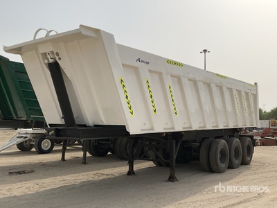 2013 Atlas Tri/A End Dump Trailer