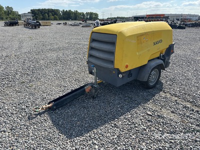 2016 Atlas Copco XAS88 Mobile Air Compressor (Inoperable)