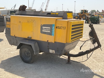 2018 Atlas Copco XAHS186 Mobile Air Compressor (Inoperable)