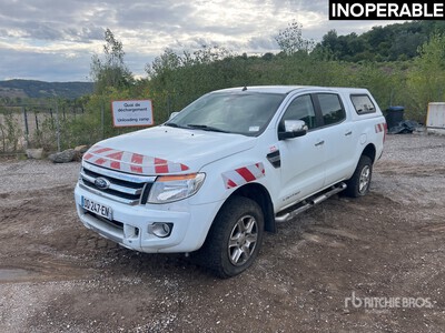 2015 Ford Ranger 2.2 Limited 4x4 Dual Cab Pickup (Inoperable)
