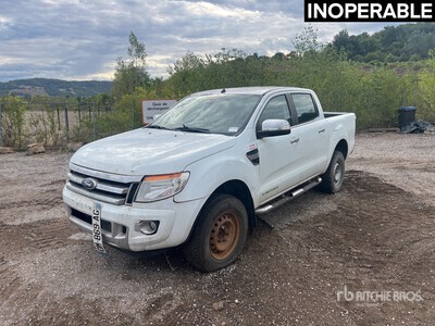 2014 Ford Ranger 2.2 Limited 4x4 Dual Cab Pickup (Inoperable)