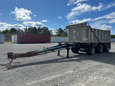1998 Cobra 20 ft Tri/A Pup End Dump Trailer