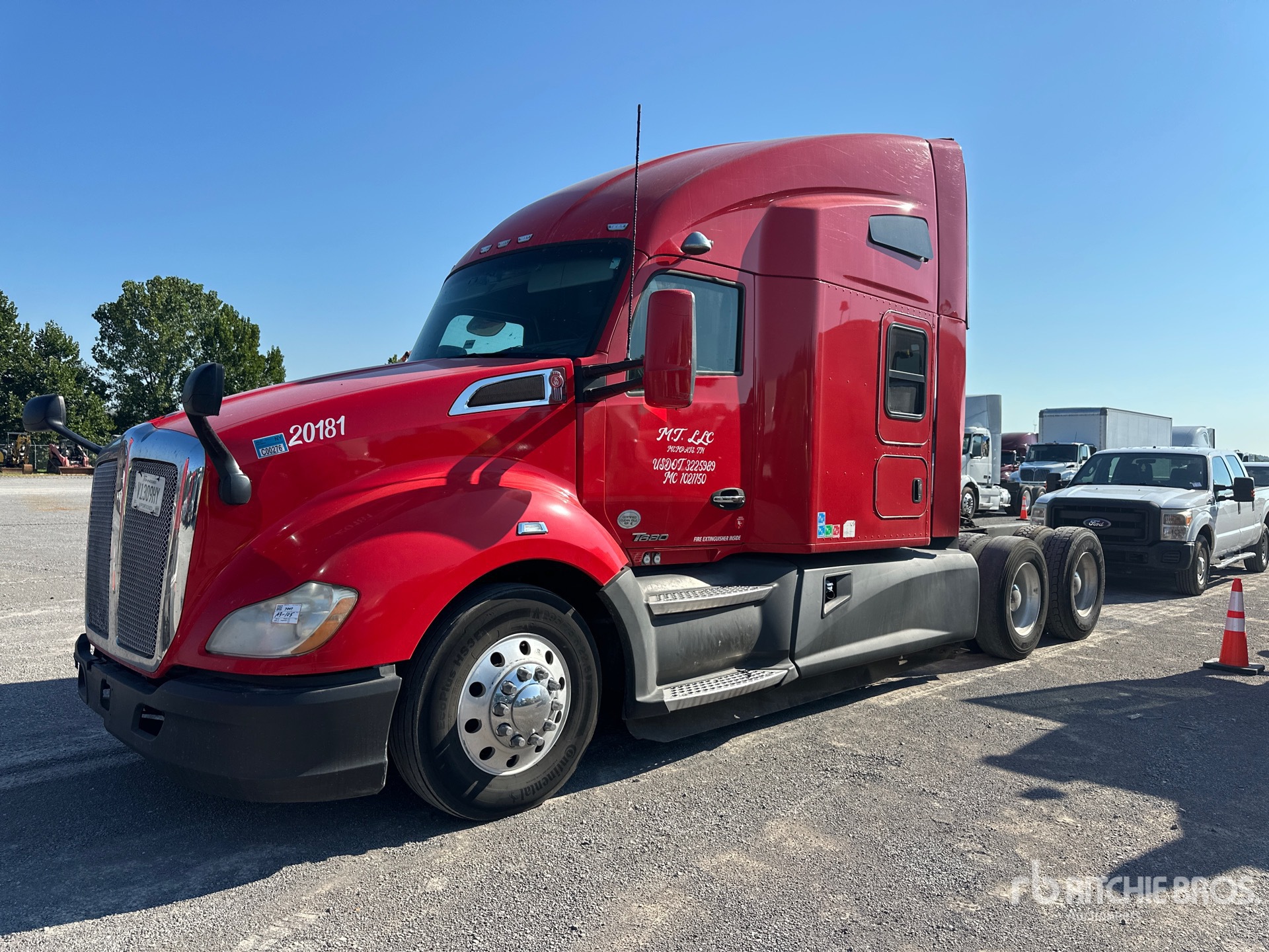 2019 Kenworth T680 Cabeza Tractora Cabina Dormitorio