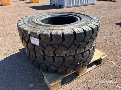 Quantity of (2) 12.00-20 Rims and Tires