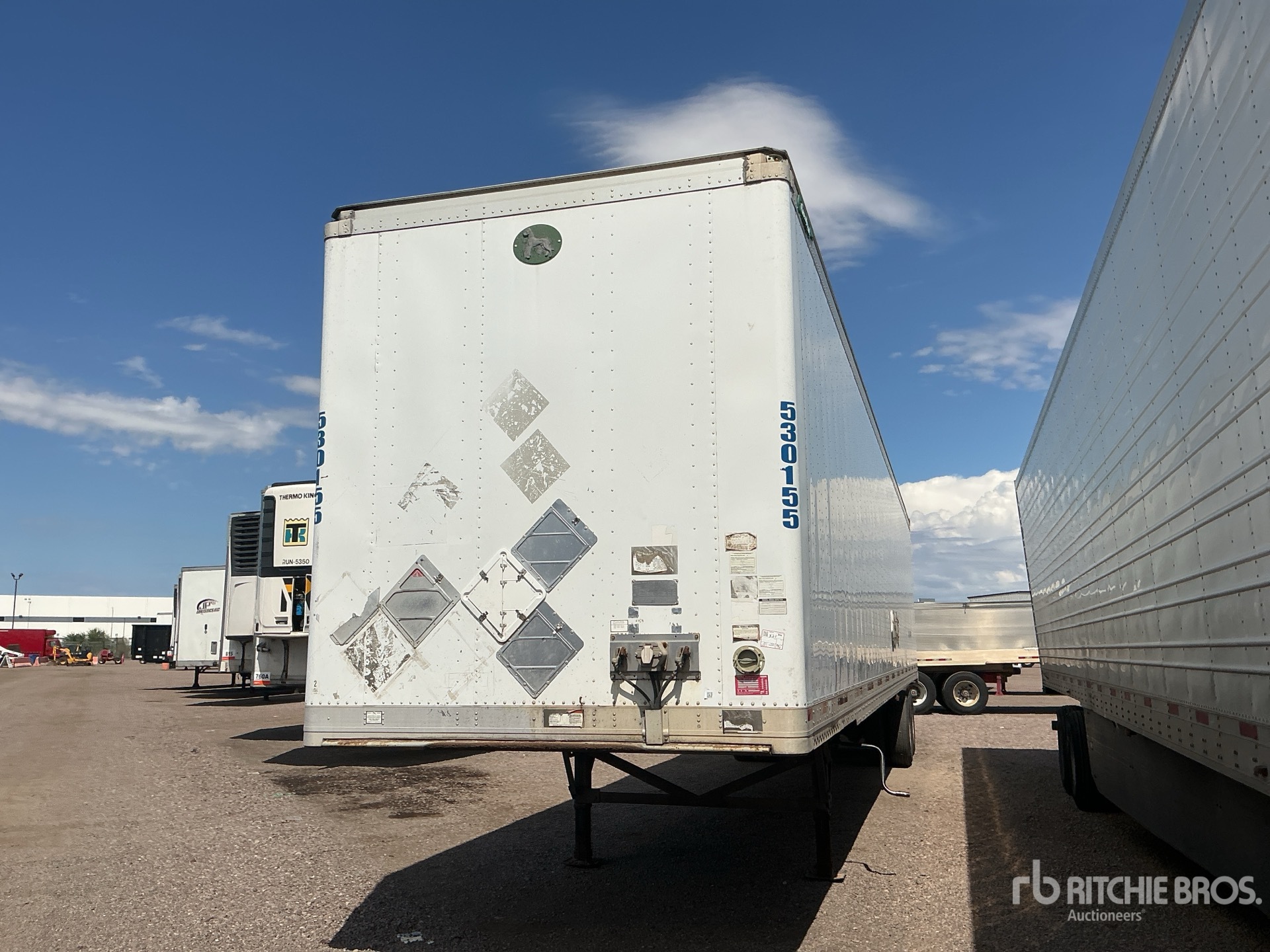 2013 Great Dane P01131401053 53 ft x 102 in T/A Van Trailer