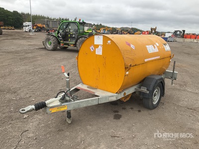 2017 Trailer Engineering 950 L Trailer Mounted Poly Diesel Fuel Tank