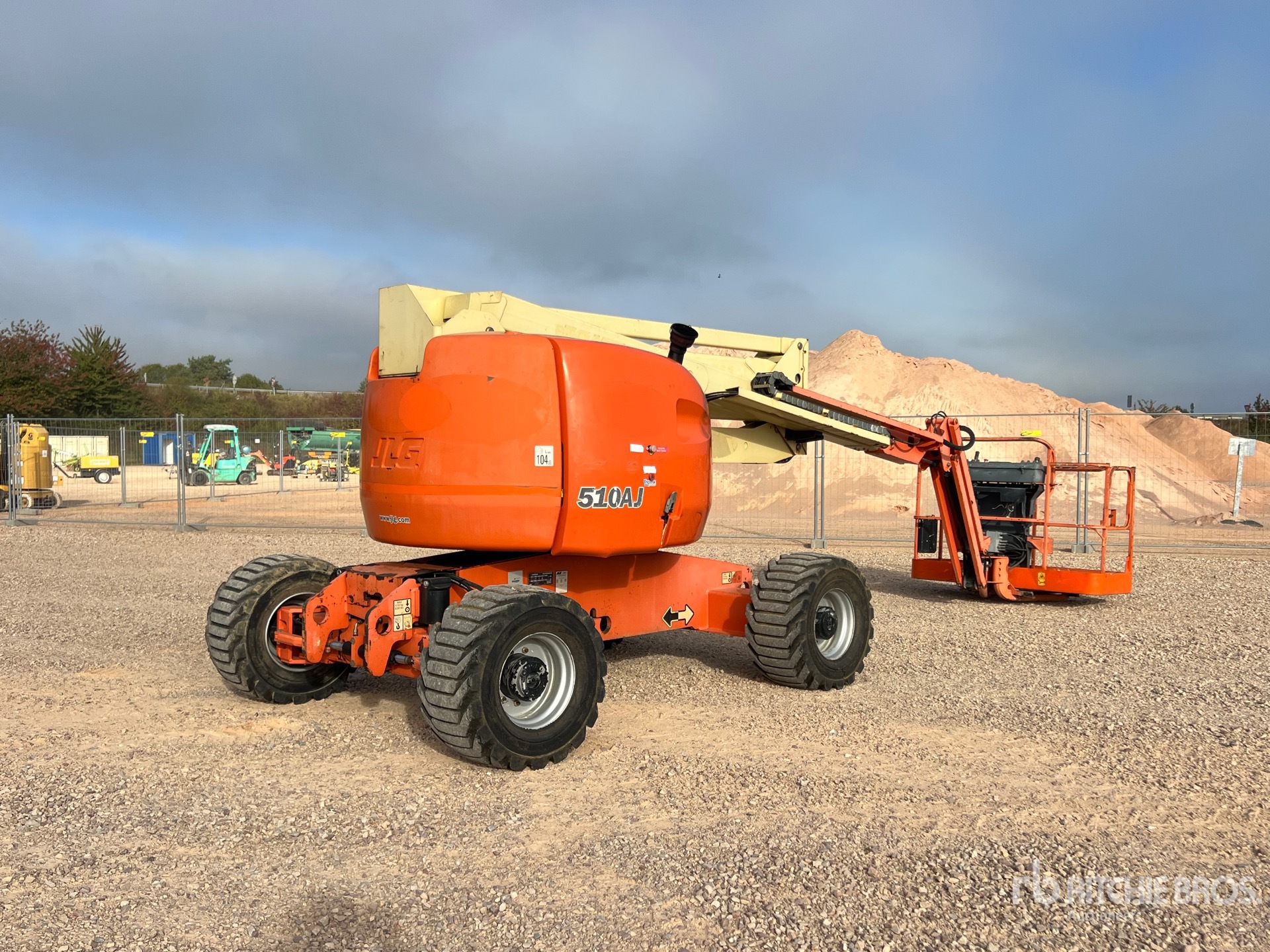 2012 JLG 510 AJ 4WD Nacelle Articulee Plataforma Elevadora Articulada