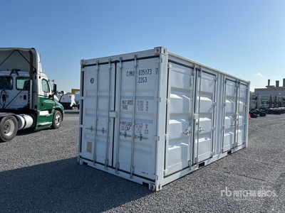 2025 20 ft Standard Multi-Door Storage Container