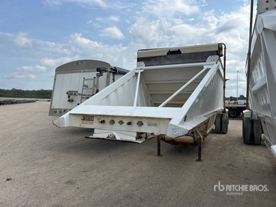 2012 CTS BDT-40 T/A strooi aanhangwagen