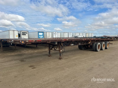 2006 Manac 48 ft Tri/A Flatbed Trailer