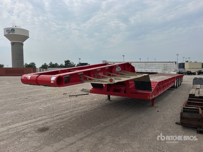 2013 Dakota 44 ft 5/Axle Lowboy Oilfield Trailer