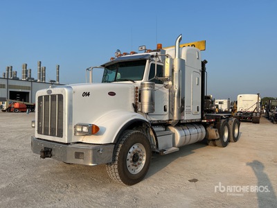 2012 Peterbilt 367 6x4 Sleeper Lier vrachtwagen