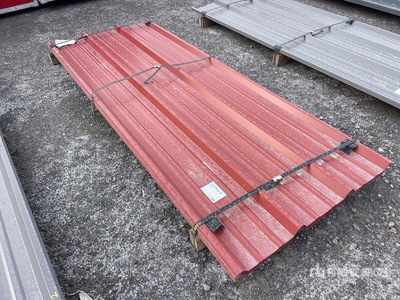 Quantity of Kit Containers Steel R Panel 37 in X 96 in
