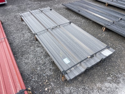Quantity of Kit Containers Steel R Panel 37 in X 96 in Divers