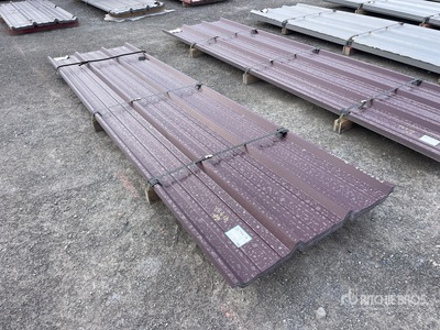 Quantity of Kit Containers Steel R Panel 37 in X 144 in Divers