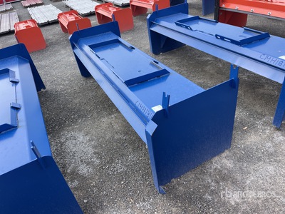 2025 Kit Containers QT-SP-8-23 Empujador de nieve para minicargadora