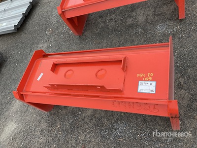 2025 Kit Containers MSS-SPE-4-23 Empujador de nieve para minicargadora