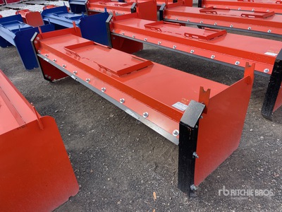 2025 Kit Containers QT-SP-10-23 Skid Steer Snow Pusher