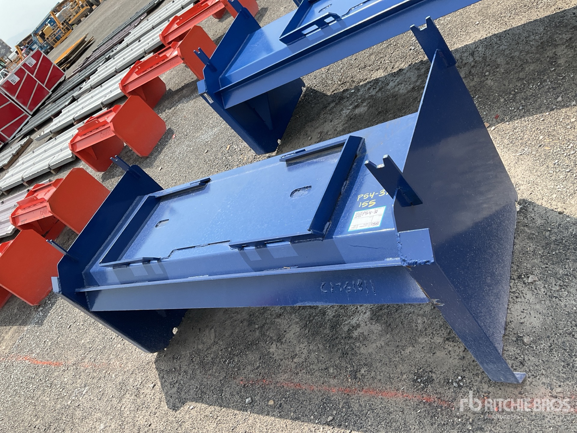 2025 Kit Containers QT-SPE-6-23 Empujador de nieve para minicargadora