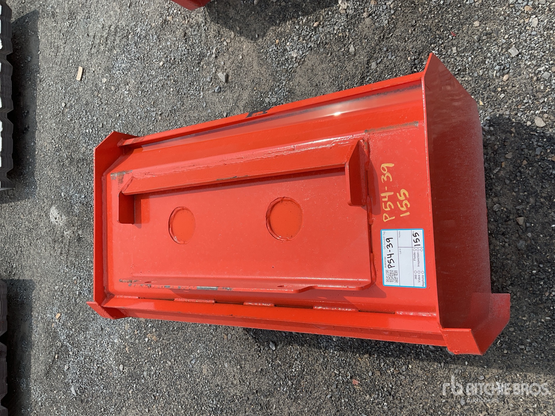 2025 Kit Containers MSS-SPE-3-23 Skid Steer Snow Pusher
