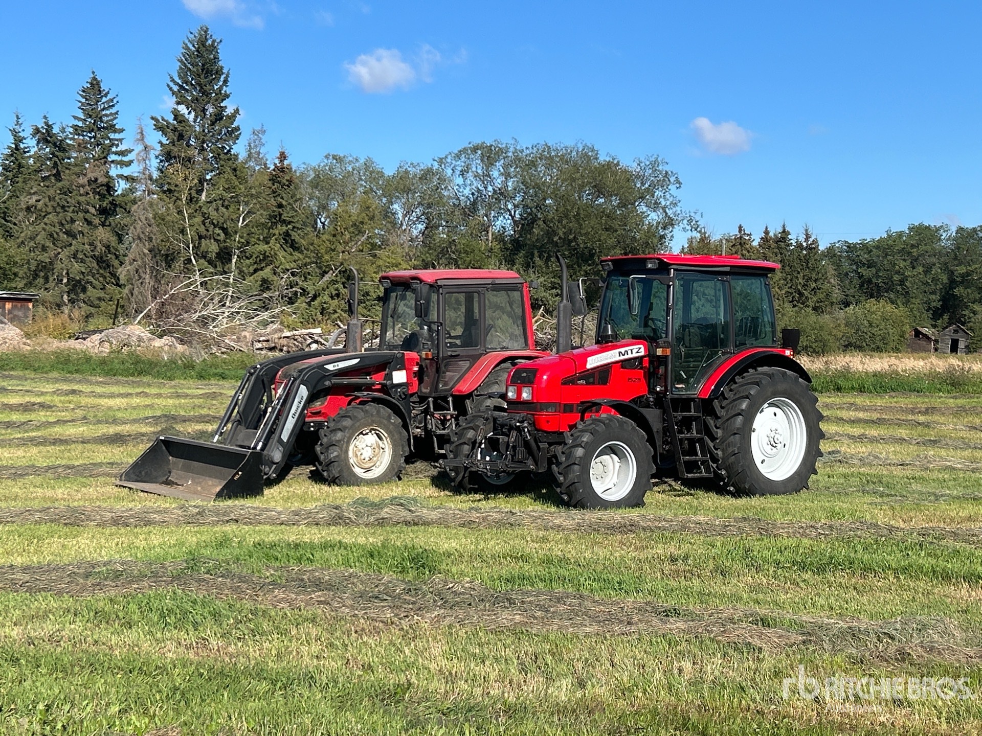 2017 MTZ 1220 Allradtraktor