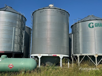 Westeel-Rosco 6 Ring Hopper صومعة الحبوب