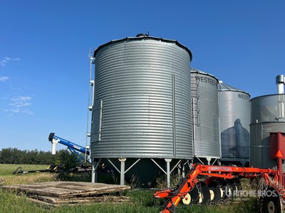 4 Ring Hopper Grain Bin