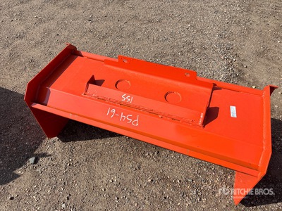 2025 Kit Containers MSS-SPE-4-23 Empujador de nieve para minicargadora