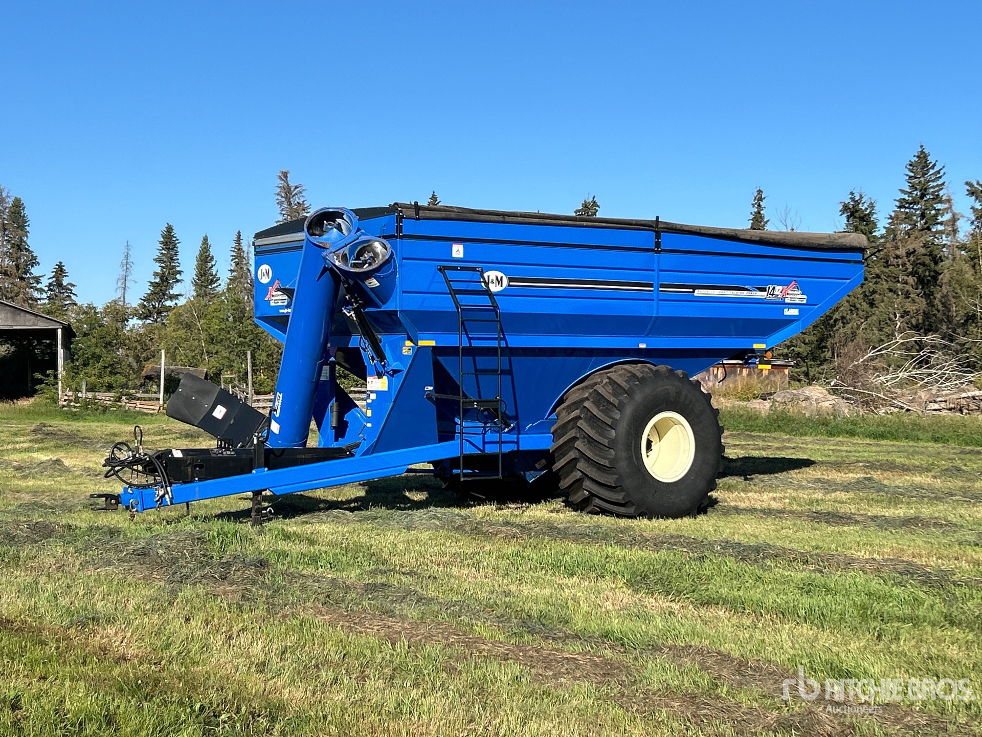 2018 J&M 1412-20 1400 bu S/A Getreidewagen