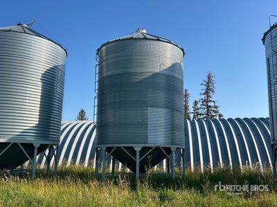 Westeel 6 Ring Hopper Grain Bin