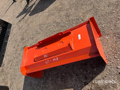 2025 Kit Containers MSS-SPE-4-23 Empujador de nieve para minicargadora