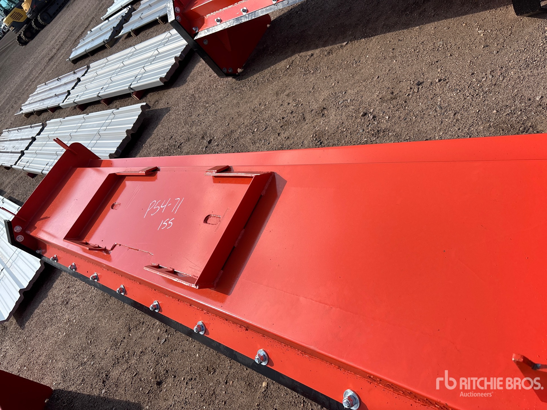 2025 Kit Containers QT-SP-10-23 Empujador de nieve para minicargadora