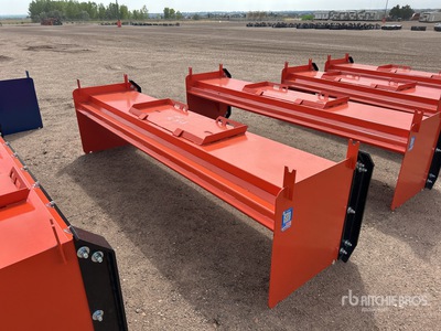 2025 Kit Containers QT-SP-10-23 45 in Skid Steer Snow Pusher