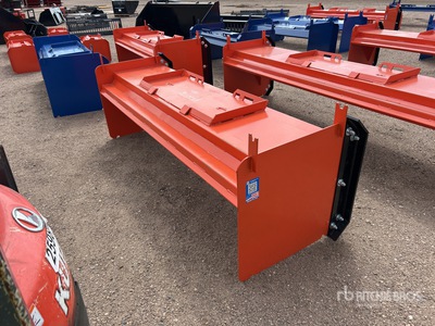 2025 Kit Containers QT-SP-8-23 45 in Empujador de nieve para minicargadora