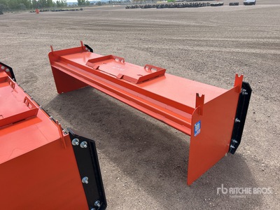2025 Kit Containers QT-SP-10-23 45 in Skid Steer Snow Pusher