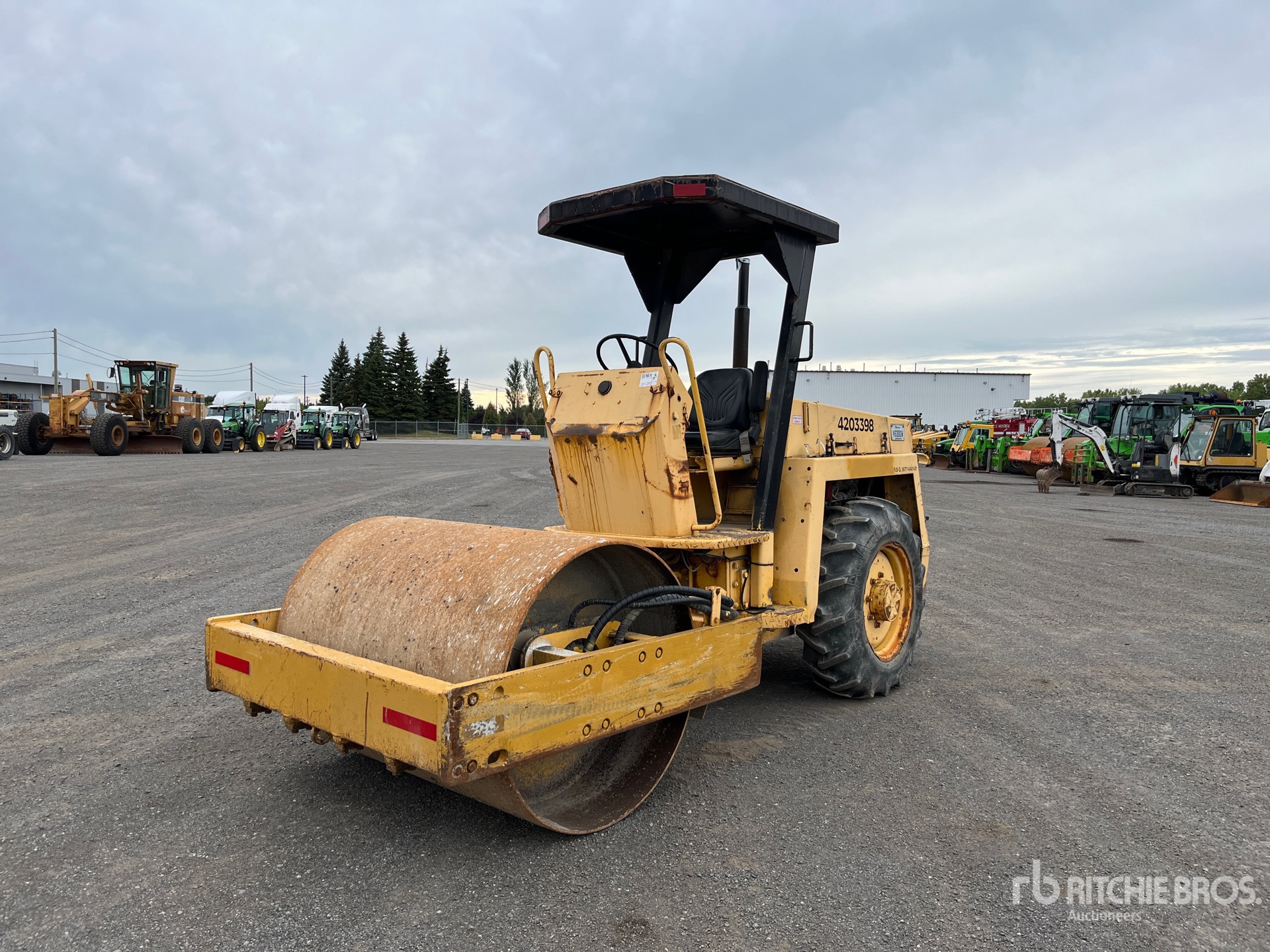 1987 Bomag BW142D Walzenzug mit Glattmantelbandage