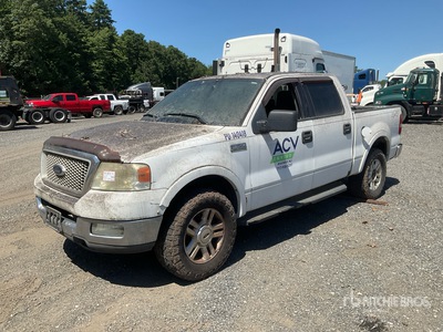 2004 Ford F-150 Lariat 4x4 Crew Cab Pickup (Inoperable)
