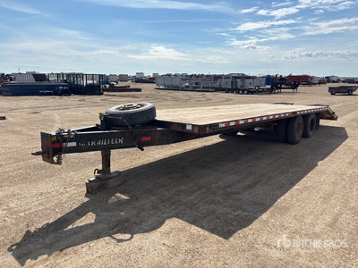 2002 Trailtech TD210 29 ft T/A Equipment Trailer