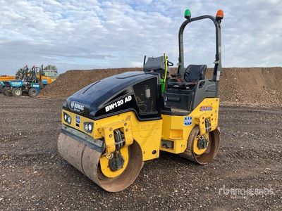 2015 Bomag 120AD-5 Double Drum Roller