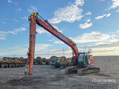 2014 Hitachi ZX225USLC-5 Long Reach Tracked Excavator