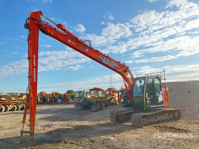 2018 Hitachi ZX135US-6 Long Reach Tracked Excavator