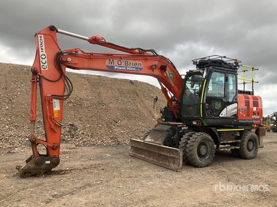 2018 Hitachi ZX170W-6 Wheel Excavator