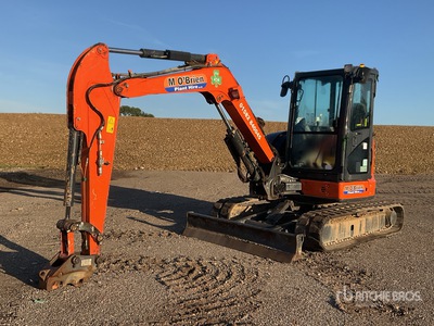 2017 Hitachi ZX55U-5 Mini Excavadora