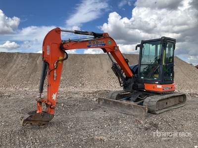 2018 Hitachi ZX55U-5A Mini Excavadora