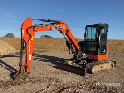 2018 Hitachi ZX55U-5A حفارة صغيرة